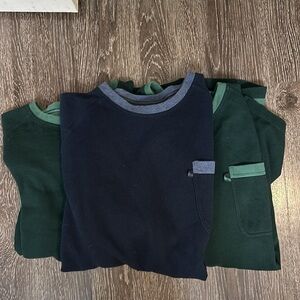 Duluth trading Co. men’s 2XL pocket long sleeve thick shirt lot of 3 work shirt